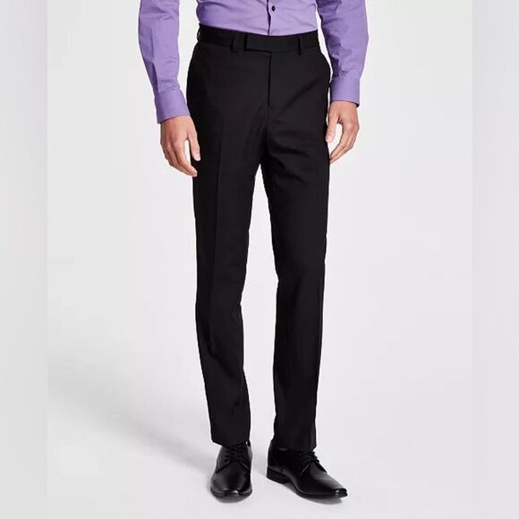 Kenneth Cole Reaction
Men's Ready Flex Slim-Fit Suit black 36 reg 29W NWT - Picture 9 of 12